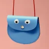 Googly Eye Pocket Purse in Cornflower by Ark Colour Designs
