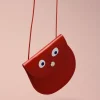 Googly Eye Pocket Purse in Red by Ark Colour Designs