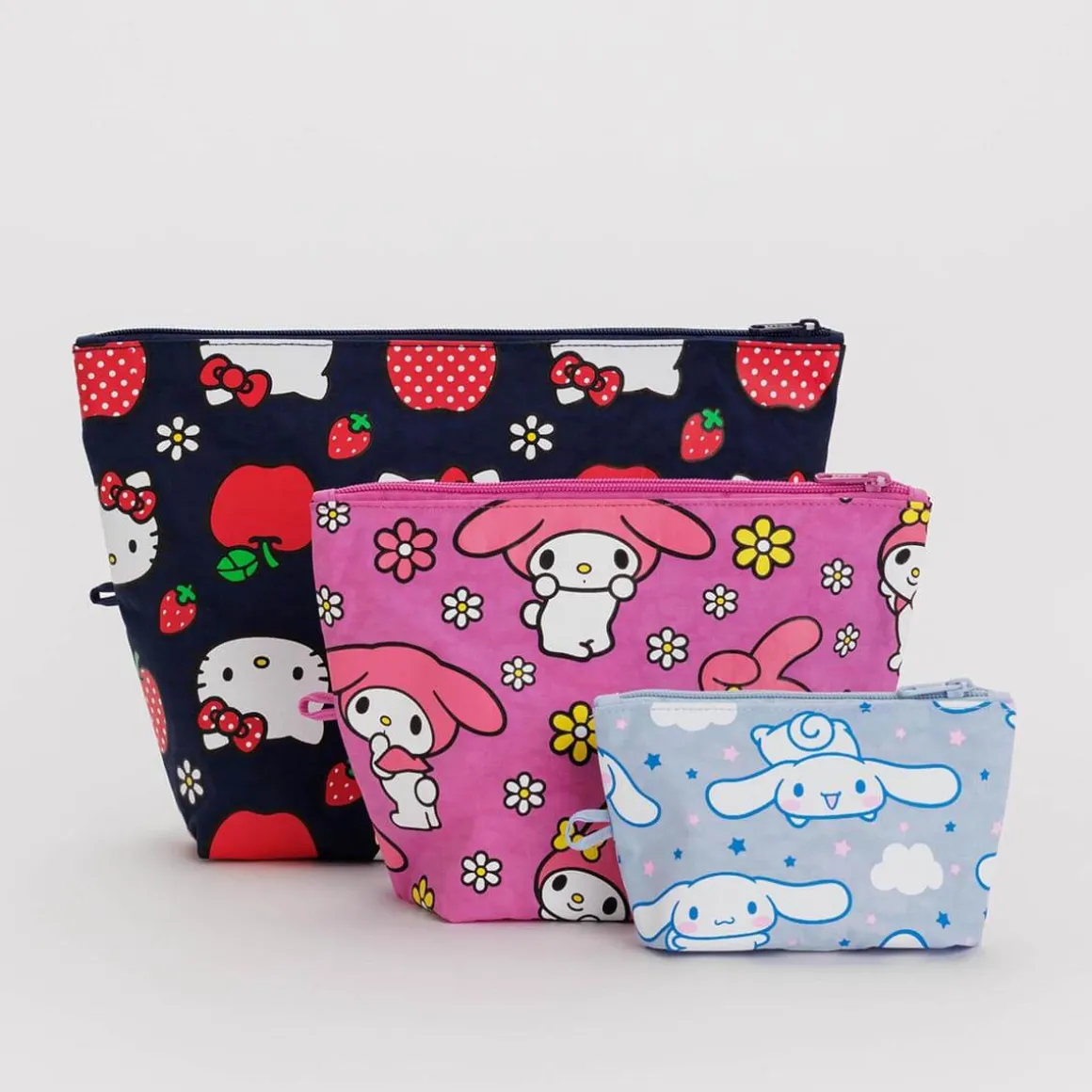Go Pouch Set in Hello Kitty and Friends by Baggu