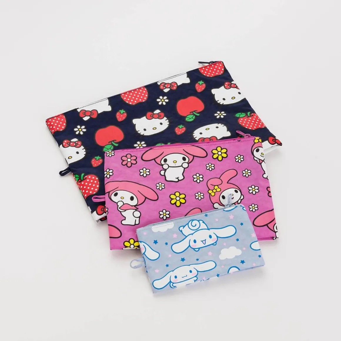 Go Pouch Set in Hello Kitty and Friends by Baggu