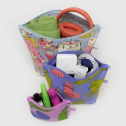 Go Pouch Set in Still Life by Baggu