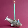 Graceful Fish Ceramic Cake Topper by Camp Hollow