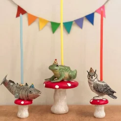 Graceful Fish Ceramic Cake Topper by Camp Hollow