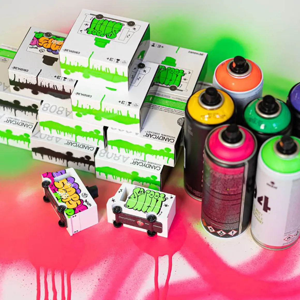 Graffiti Redux Van Mini Candyvan By Candylab Toys