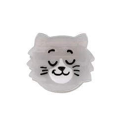 Grey Cat Mini Hair Claw by Coucou Suzette