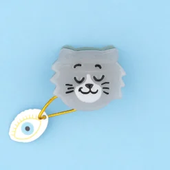 Grey Cat Mini Hair Claw by Coucou Suzette