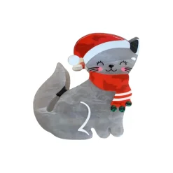 Grey Christmas Kitty Hair Claw by Hello Sakura