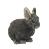 Grey Pygmy Rabbit (18cm) by Hansa