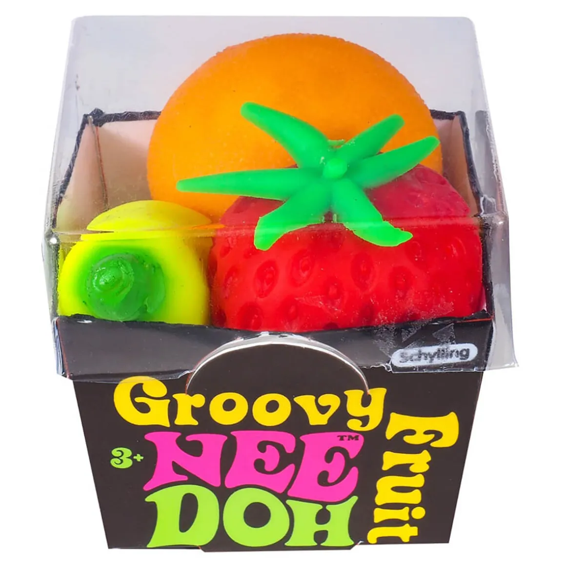 Groovy Fruit Needoh Squishy Toy by Schylling