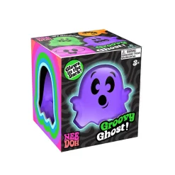 Groovy Ghosts Glow in the Dark Needoh Squishy Toy by Schylling