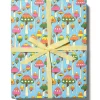 Groovy Mushrooms Gift Wrap by Red Cap Cards