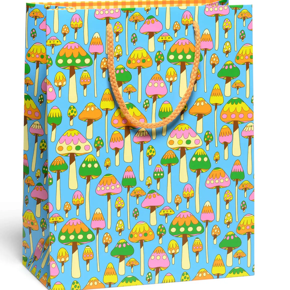 Groovy Mushrooms Large Gift Bag By Red Cap Cards