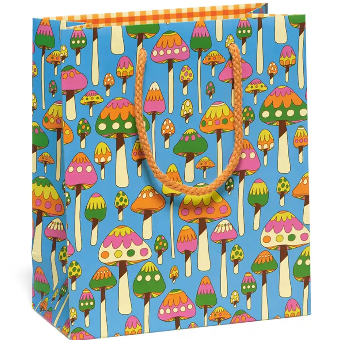 Groovy Mushrooms Medium Gift Bag By Red Cap Cards