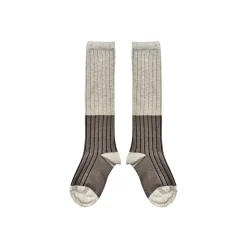 Gwyllion Socks in Morel / Wheat by Mabli