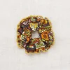 Hair Scrunchie in Fox Groovy Paisley by Misha & Puff