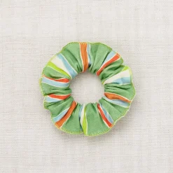 Hair Scrunchie in Mojave Watercolour Stripe by Misha & Puff