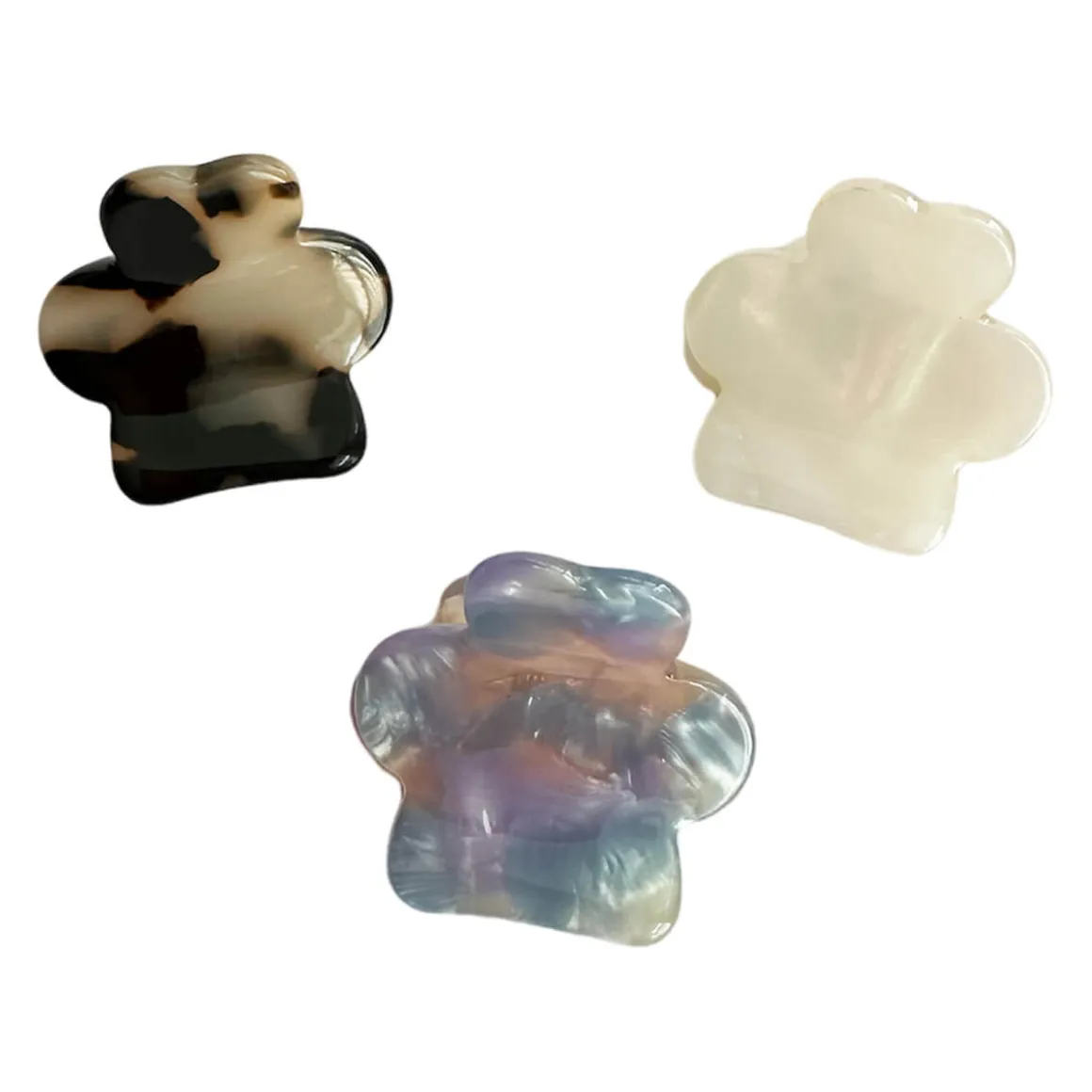 Half Flower Mini Hair Claw (2.5cm) in Various Colours by Hello Sakura