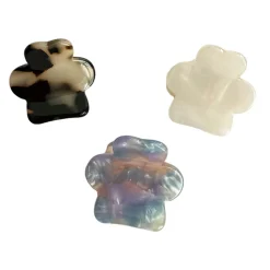 Half Flower Mini Hair Claw (2.5cm) in Various Colours by Hello Sakura