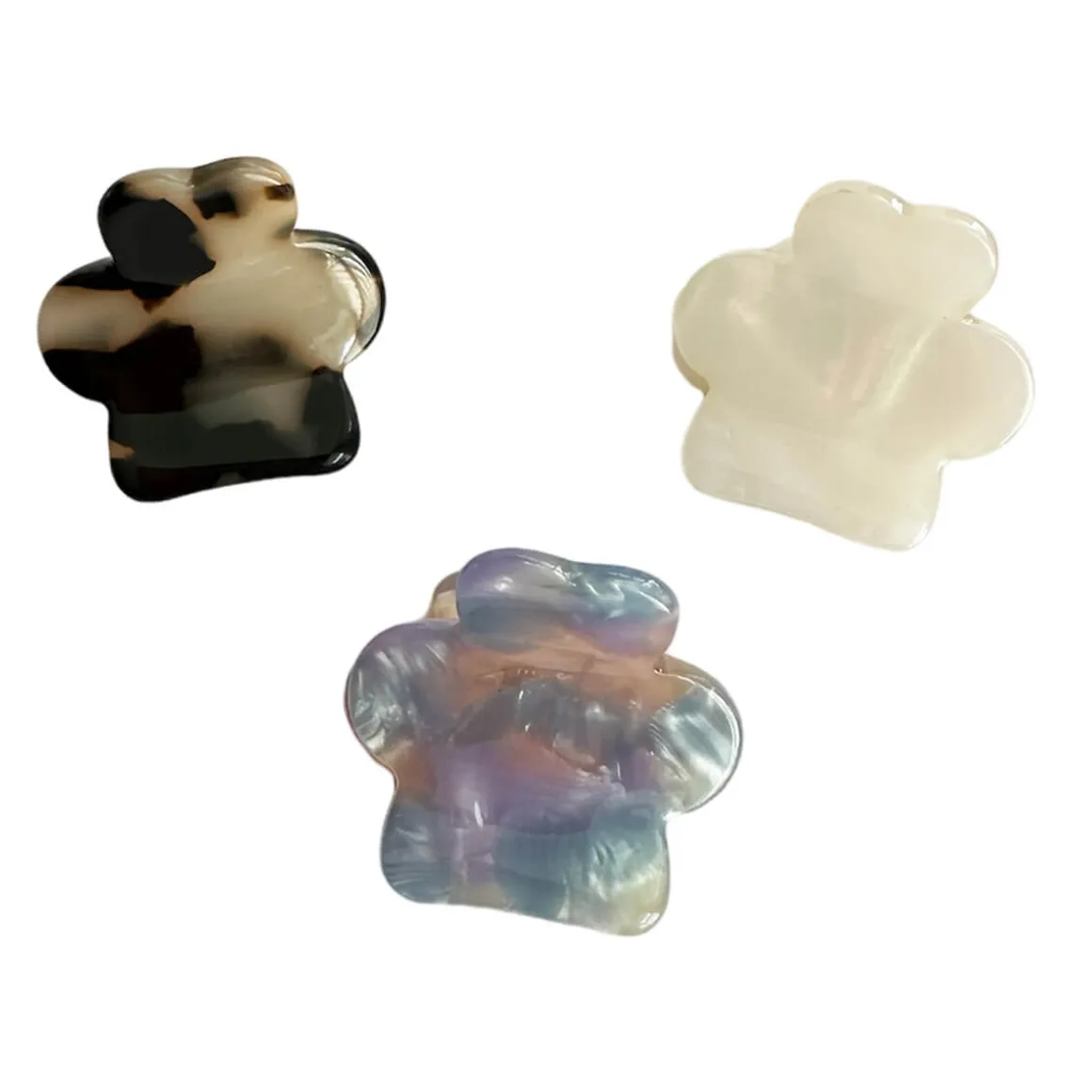Half Flower Mini Hair Claw (2.5cm) in Various Colours by Hello Sakura