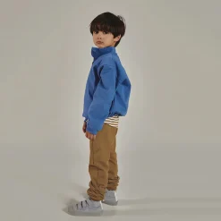 Half Zip Sweatshirt in Blue Moon by Gray Label
