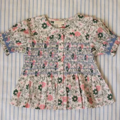 Handsmock Blouse in Prairie in Bloom by Bonjour