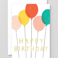 Happy Birthday Balloons by Charlotte Trounce for Wrap