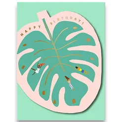 Happy Birthday Greetings Card by Carolyn Suzuki for 1973