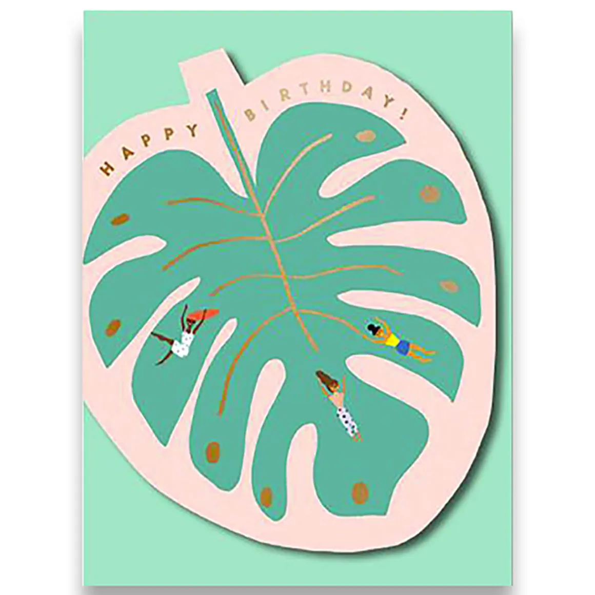 Happy Birthday Greetings Card by Carolyn Suzuki for 1973