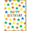 Happy Birthday Stars Greetings Card by Dominic Early for Earlybird Designs