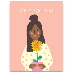 Happy Birthday Sunflower by Emma Cooter for 1973