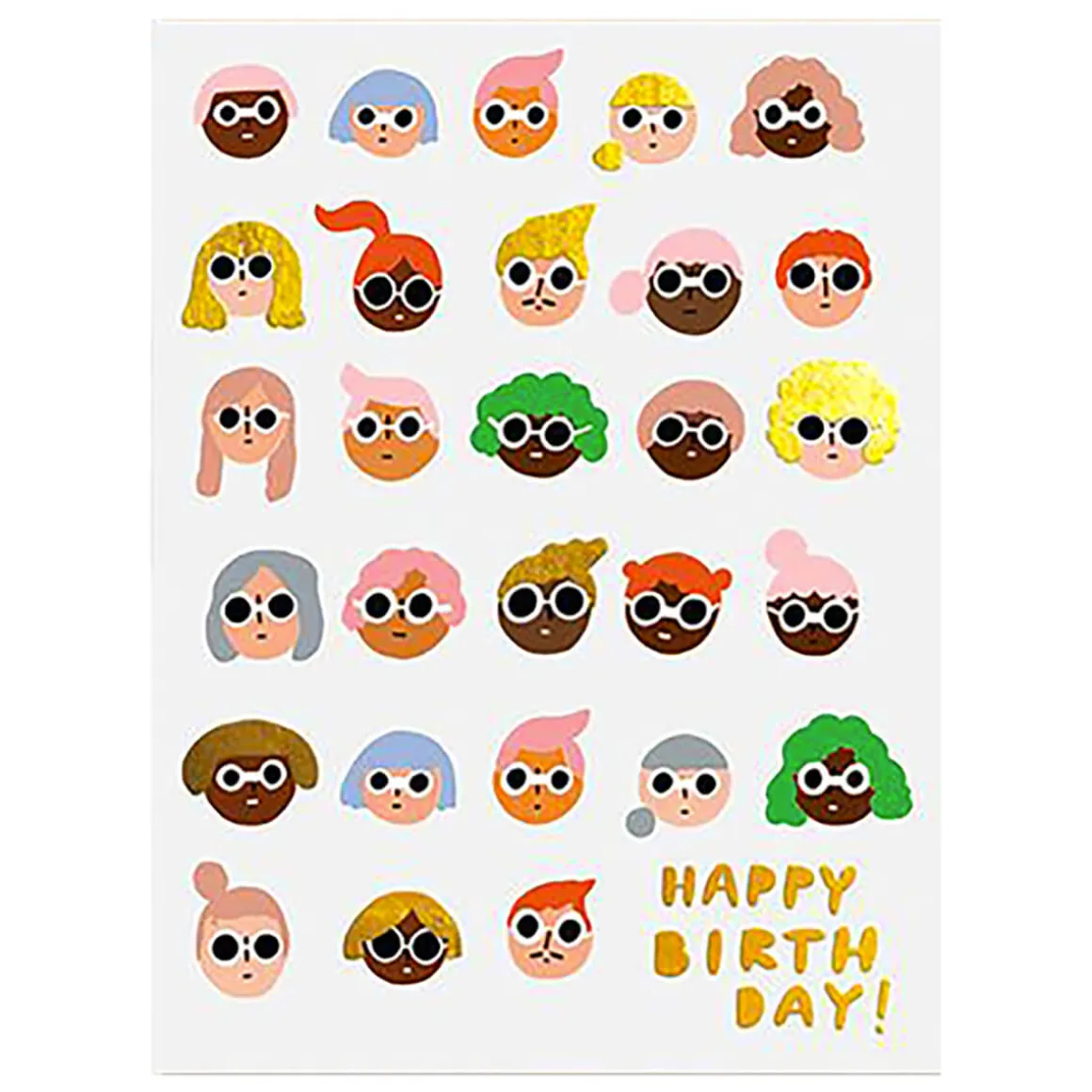 Happy Birthday Sunny Looks Greetings Card by Carolyn Suzuki for 1973