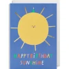 Happy Birthday Sunshine Greetings Card by Susie Hammer for Lagom Design