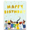 Happy Birthday Tomodachi Greetings Card by Carolyn Suzuki for 1973