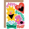 Happy Birthday To You Greetings Card by Cari Vander Yacht for Wrap