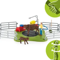Happy Cow Wash Set by Schleich