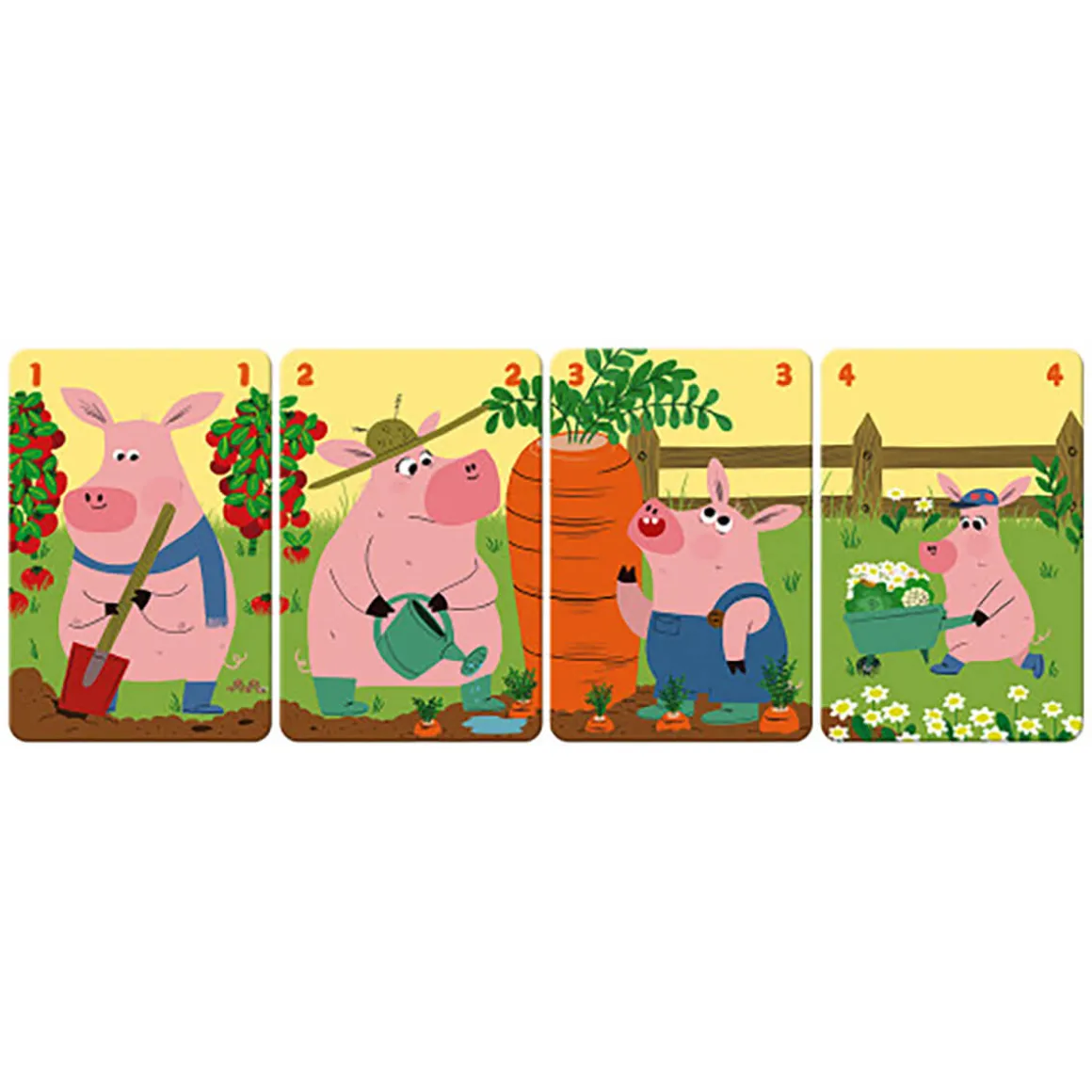 Happy Family Farm Game by Janod