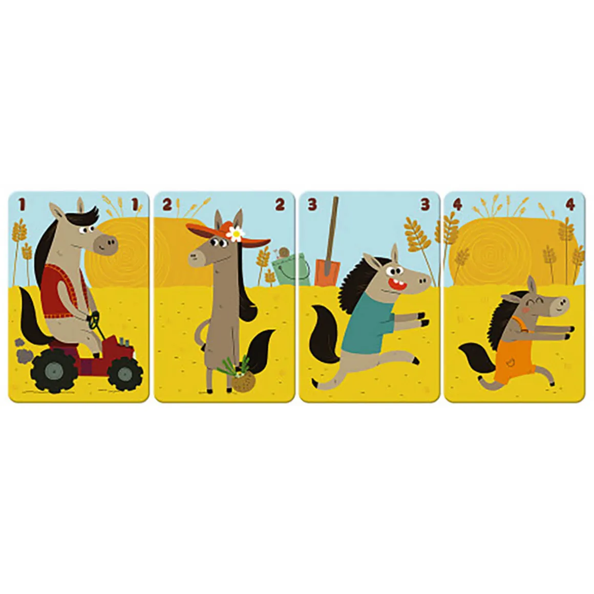 Happy Family Farm Game by Janod