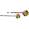 Happy Flowers Enamel Hair Pin Duo by Hello Sakura