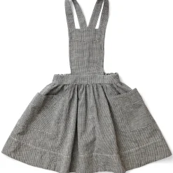 Harriet Pinafore in Mini Houndstooth by Soor Ploom - Last Ones In Stock - 6-8 Years