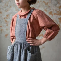 Harriet Pinafore in Mini Houndstooth by Soor Ploom - Last Ones In Stock - 6-8 Years