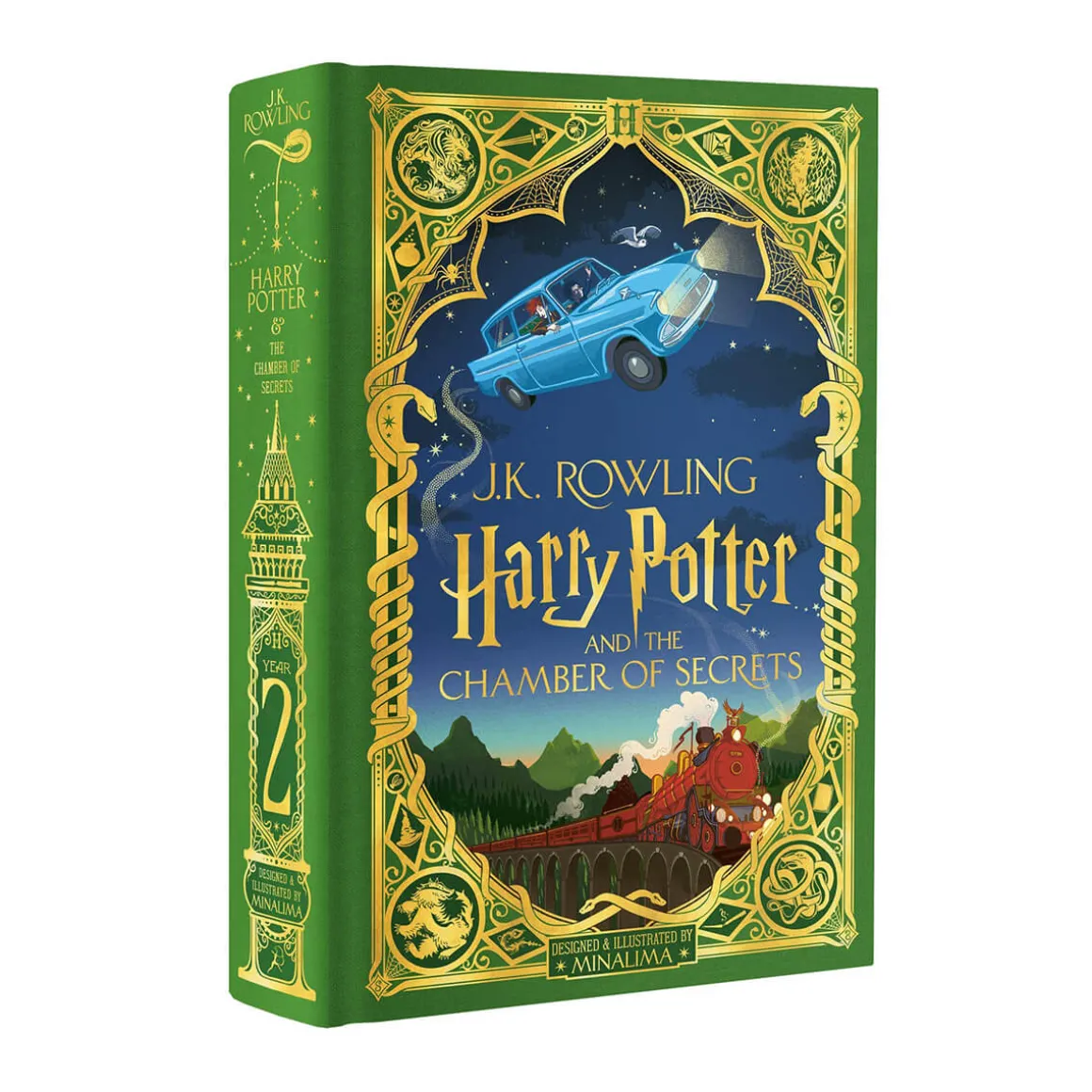 Harry Potter and the Chamber of Secrets: Illustrated Edition by J.K. Rowling & MinaLima