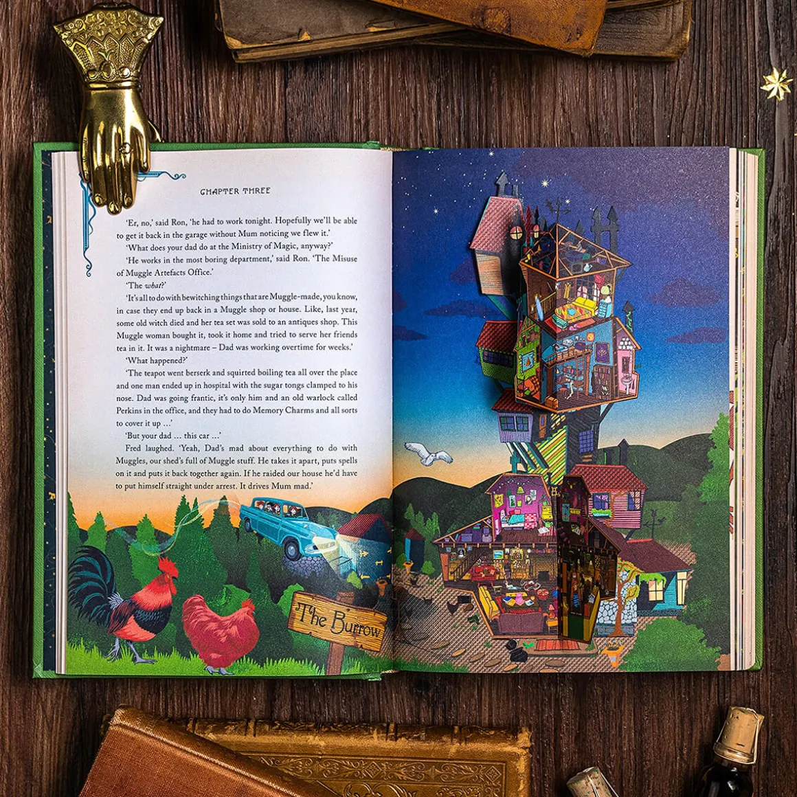 Harry Potter and the Chamber of Secrets: Illustrated Edition by J.K. Rowling & MinaLima