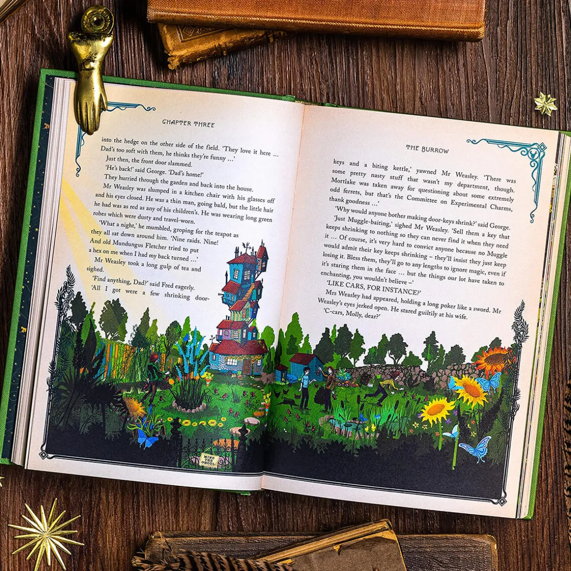 Harry Potter and the Chamber of Secrets: Illustrated Edition by J.K. Rowling & MinaLima