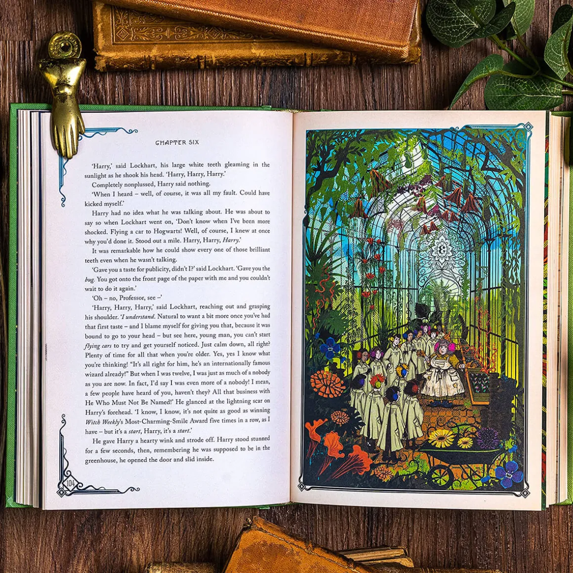Harry Potter and the Chamber of Secrets: Illustrated Edition by J.K. Rowling & MinaLima