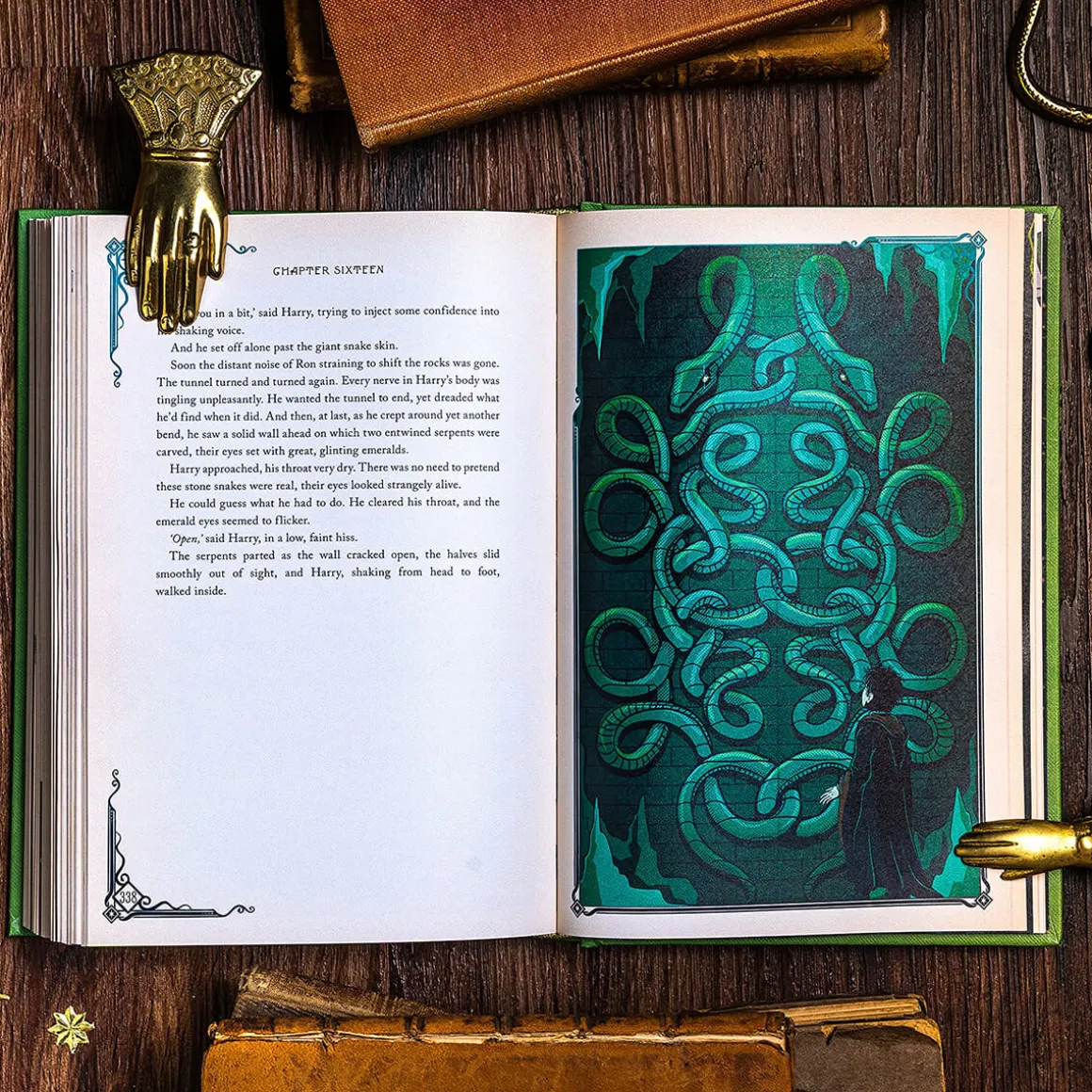 Harry Potter and the Chamber of Secrets: Illustrated Edition by J.K. Rowling & MinaLima