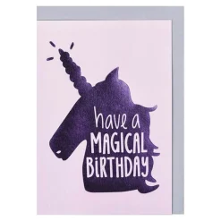 Have A Magical Birthday Greetings Card by Raspberry Blossom