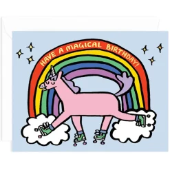 Have A Magical Birthday Greetings Card by Alice Bowsher for Wrap