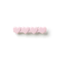 Heart Hair Clip in Ballerina by Wunderkin Co