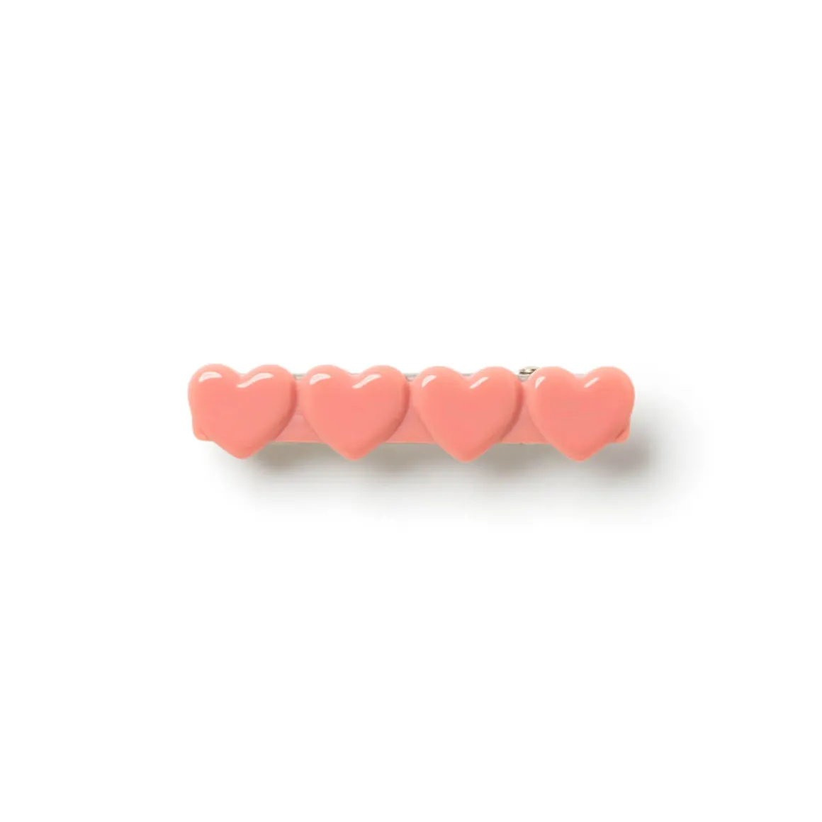 Heart Hair Clip in Motel by Wunderkin Co