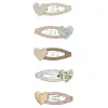 Heart Mini Clic Clac Hair Clips by Mimi & Lula